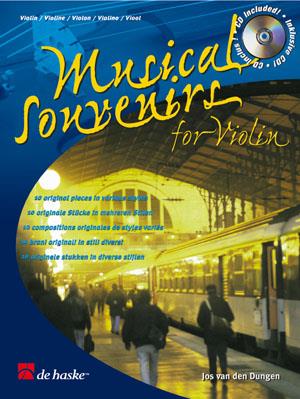 Musical Souvenirs for Violin - 10 Original pieces in various styles - pro housle